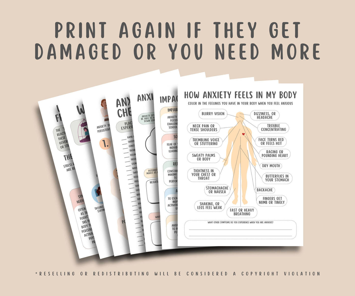 25 Anxiety Management Worksheets For Adults