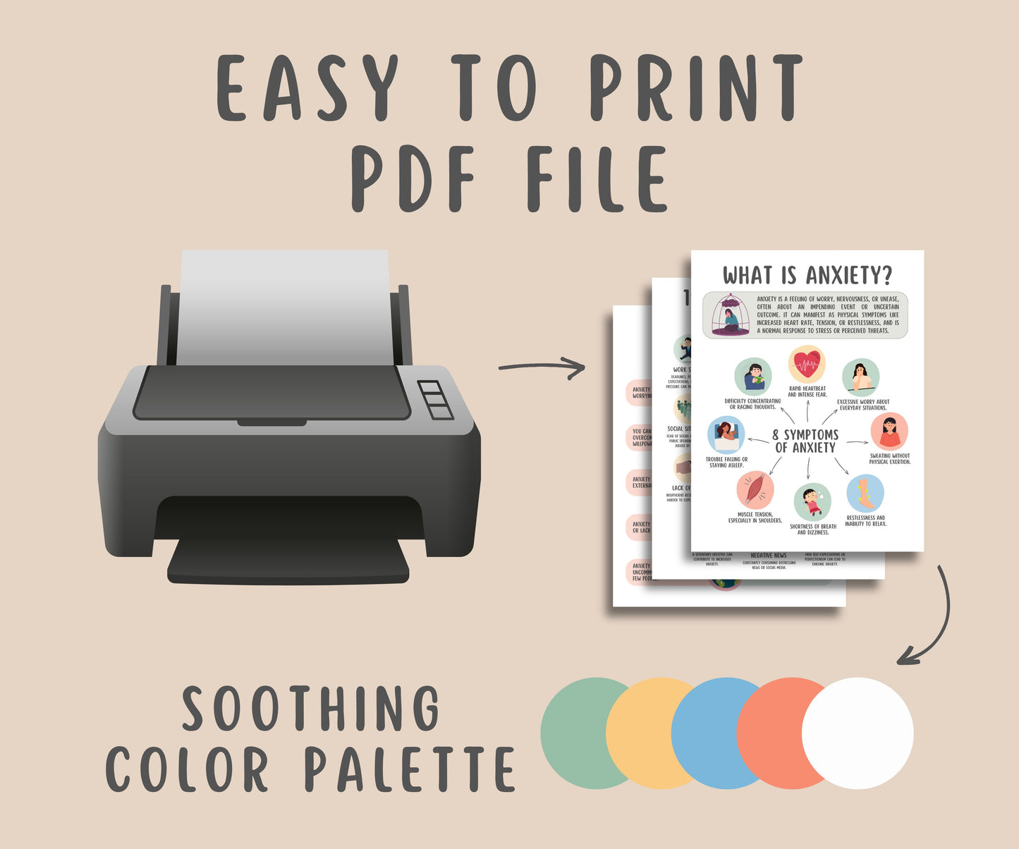 Anxiety Management Bundle For Adults (100+Items)