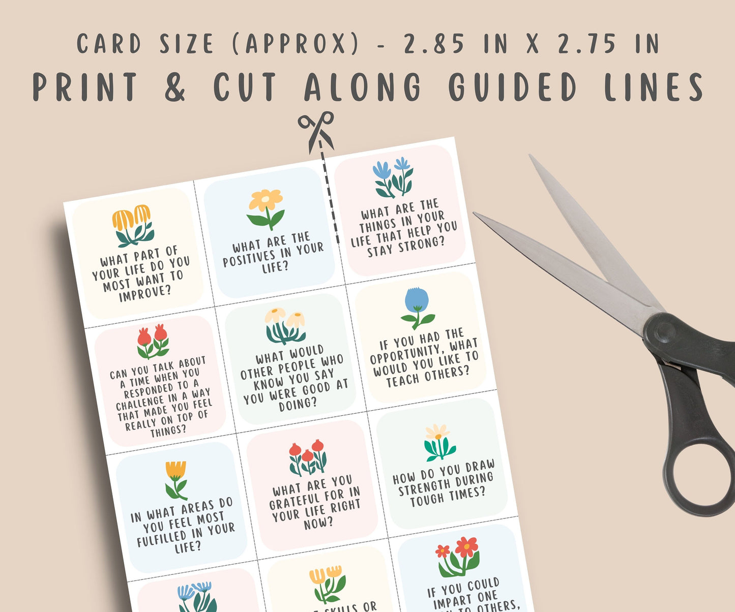 100 Solution Focus Reflection Therapy Question Cards