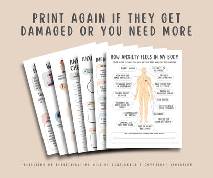 25 Anxiety Management Worksheets For Adults