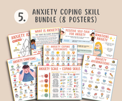 Anxiety Management Bundle For Adults (100+Items)