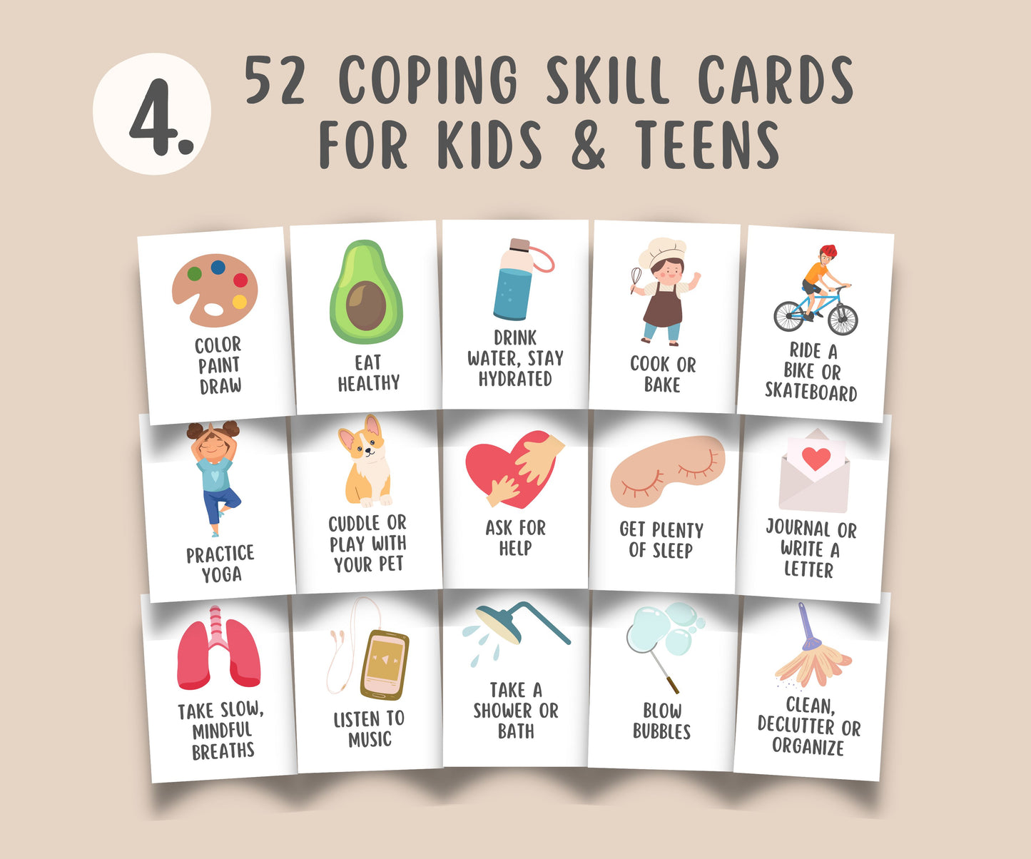 Anxiety Calming Bundle For Kids & Teens (190+Items)