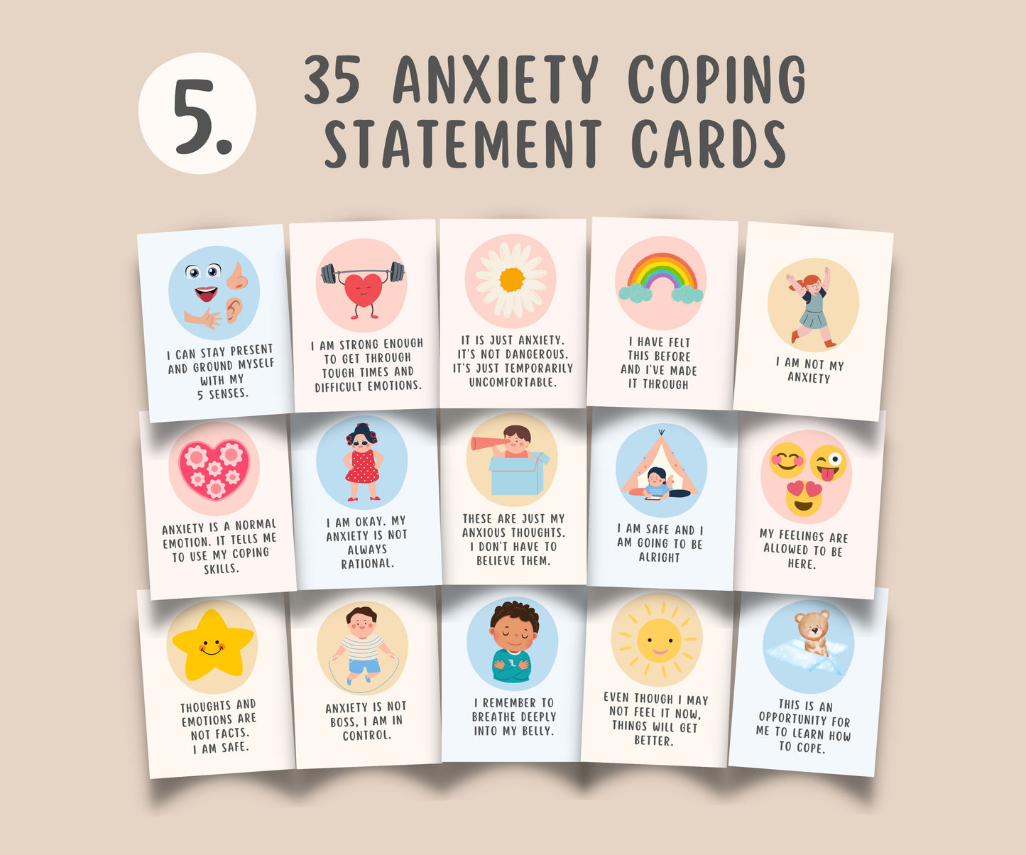 Anxiety Calming Bundle For Kids & Teens (190+Items)