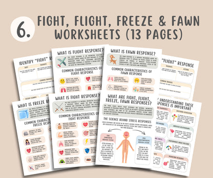 Anxiety Management Bundle For Adults (100+Items)