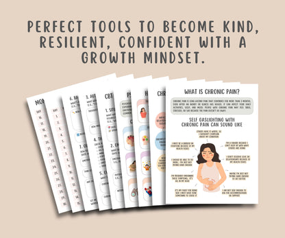 CBT for Chronic Pain Worksheets (36 Pages)
