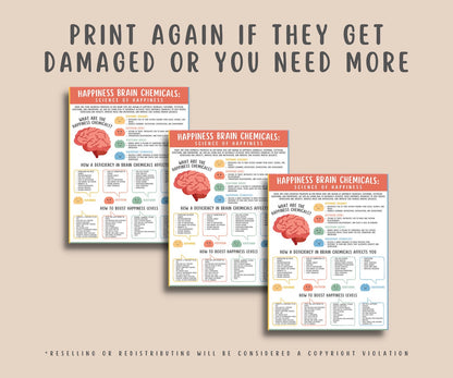 Happiness Brain Chemicals Handout