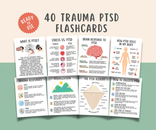 40 PTSD Coping Flashcards