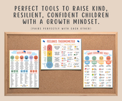 220 Feelings List for Kids & Teens