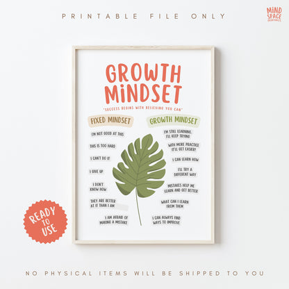 Growth Mindset Poster