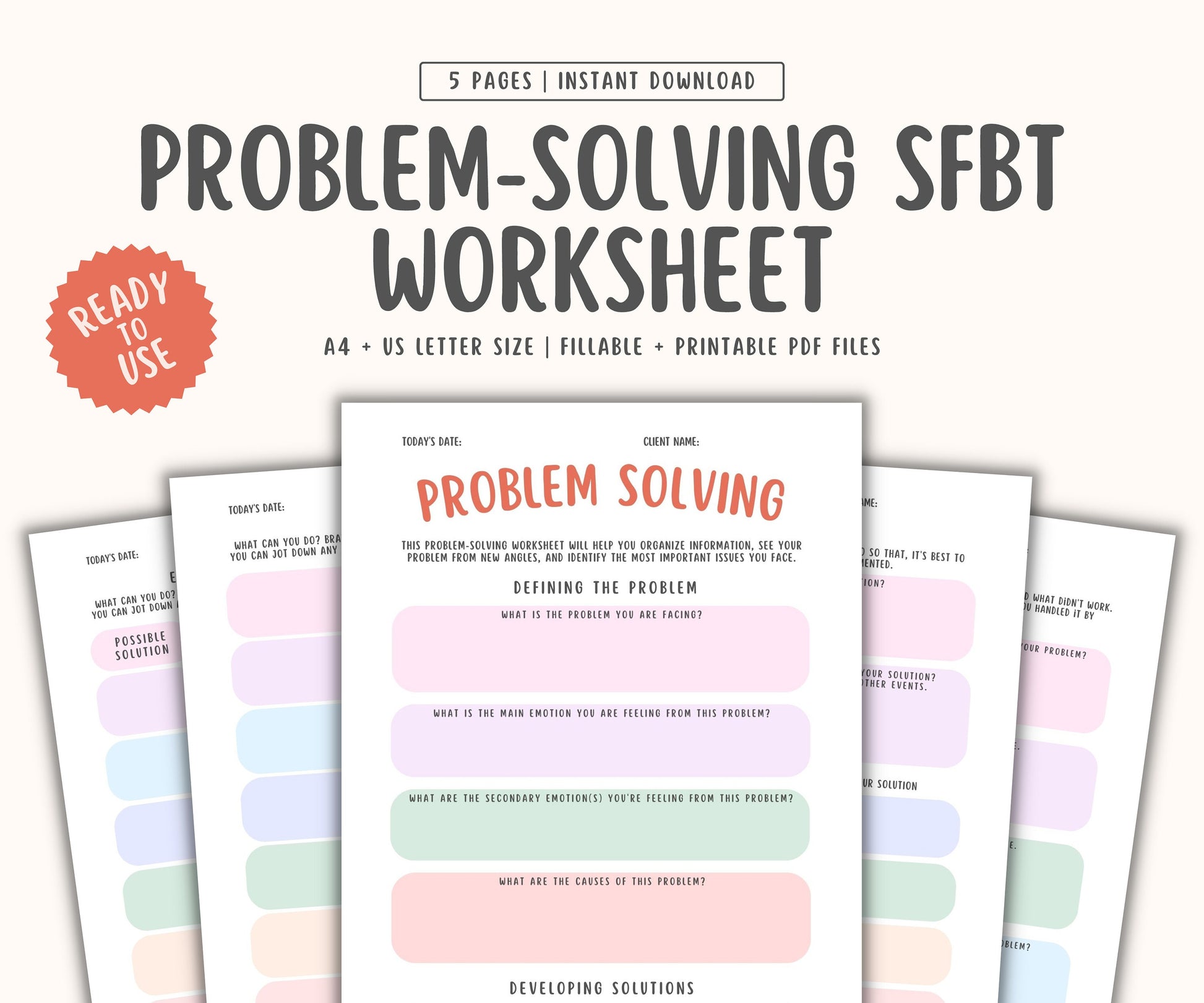 problem-solving-worksheet-mindspace for Size Of The Problem Free Printable Problem Solving Worksheet – MindSpace for Size Of The Problem Free Printable