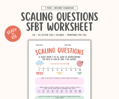 Scaling Questions Worksheet