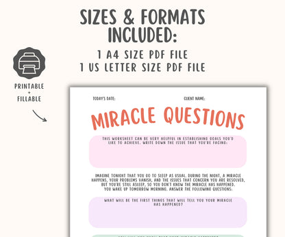 Miracle Questions Worksheet