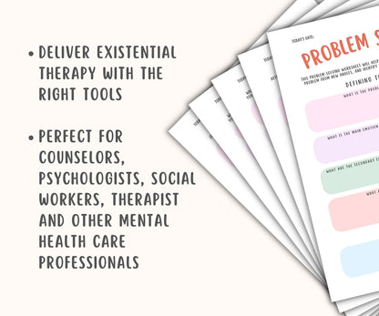 Solution Focused Therapy Worksheets