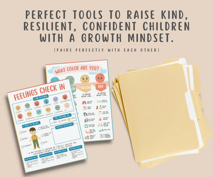 Feelings check-in worksheet