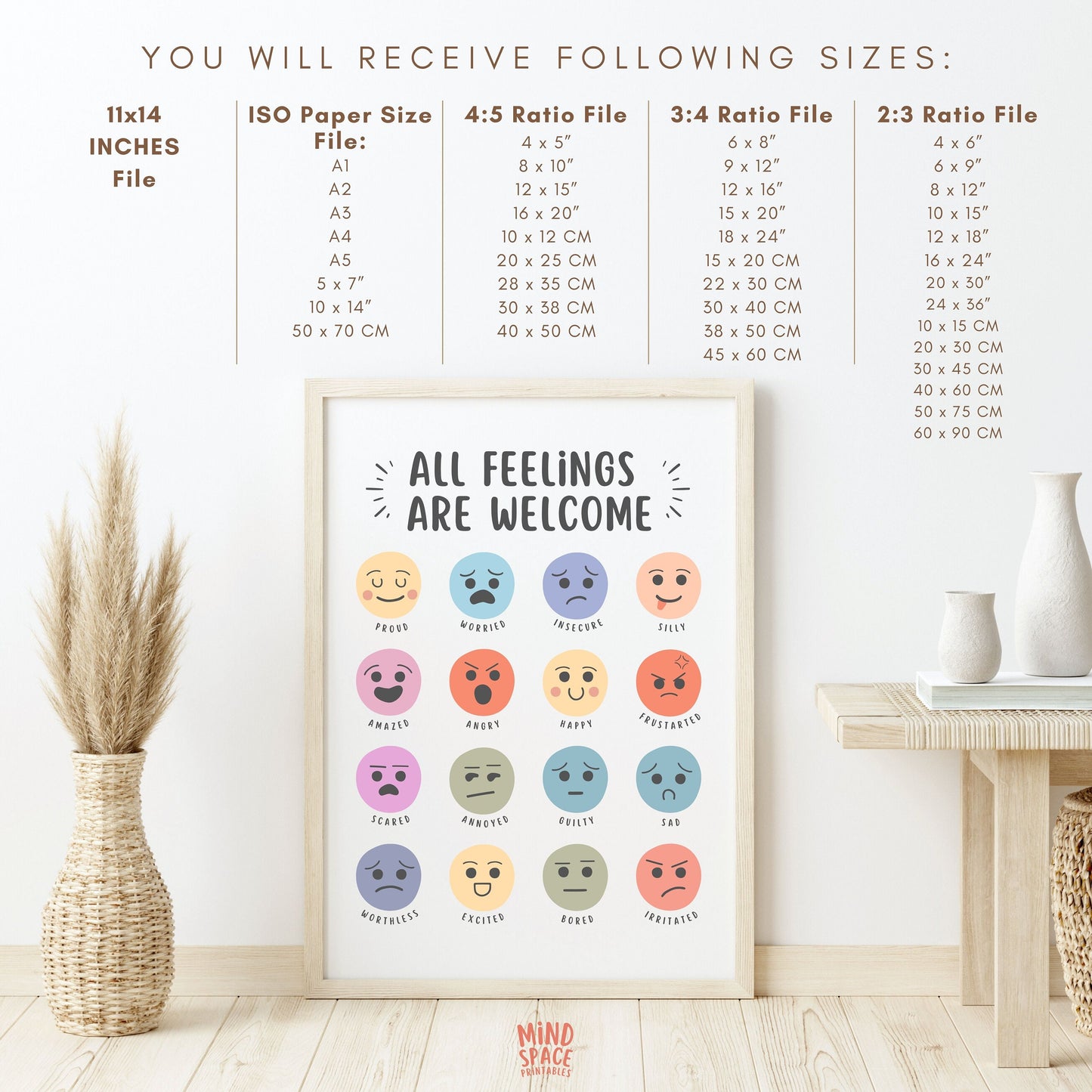 All Feelings Are Welcome Poster