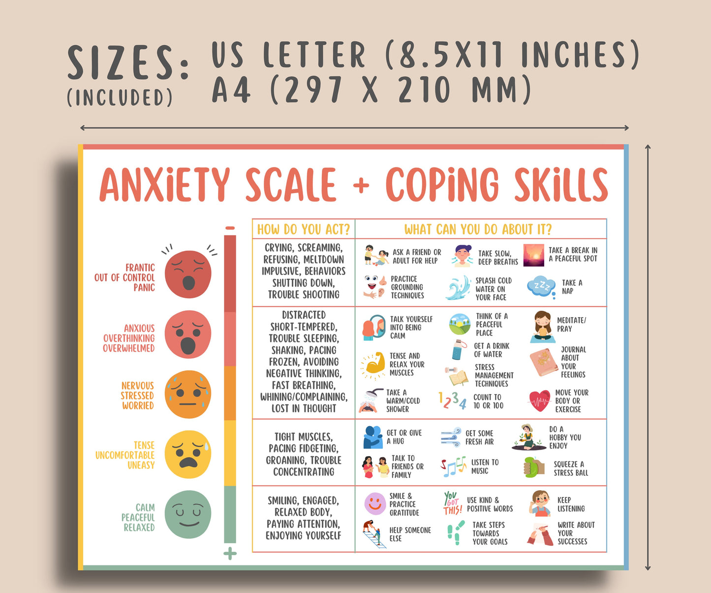 Anxiety Coping Skills For Teens Kids