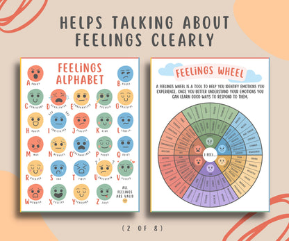 Feelings & Emotions Coping Skills Bundle