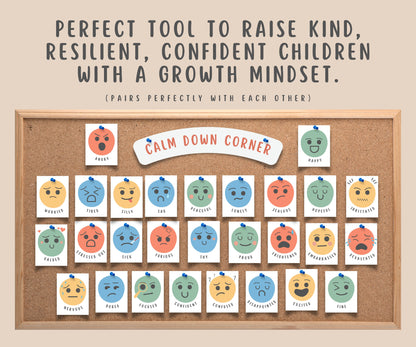 28 Feelings Flashcards for Kids & Teens
