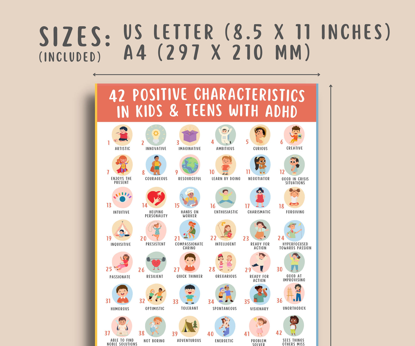 42 ADHD Positive Characteristics in Kids & Teens