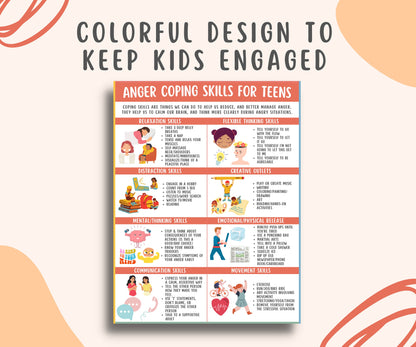 Anger Coping Skills for Kids & Teens