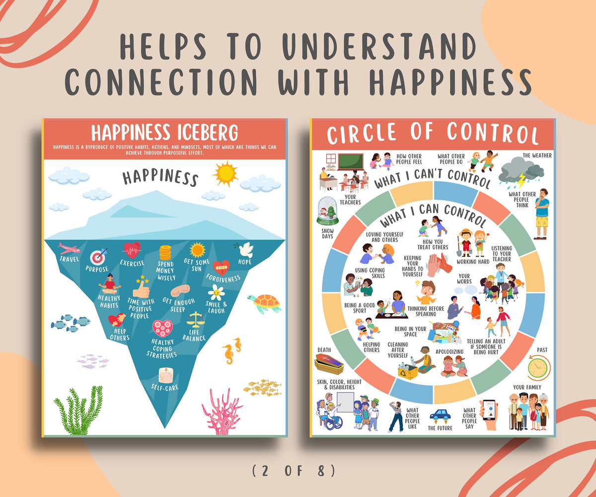 Mental Health Coping Skills Printable Bundle for Kids & Teens – MindSpace