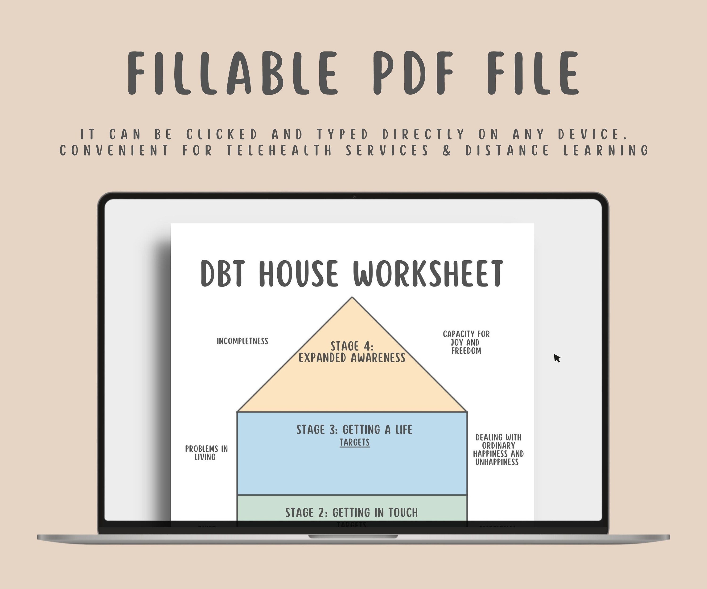 4 DBT House Worksheets – MindSpace