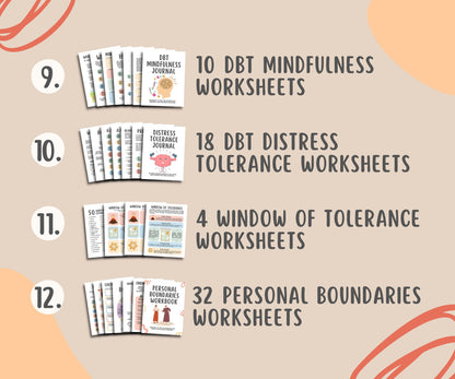 DBT Coping Mega Bundle (650+ Items)