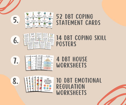 DBT Coping Mega Bundle (650+ Items)