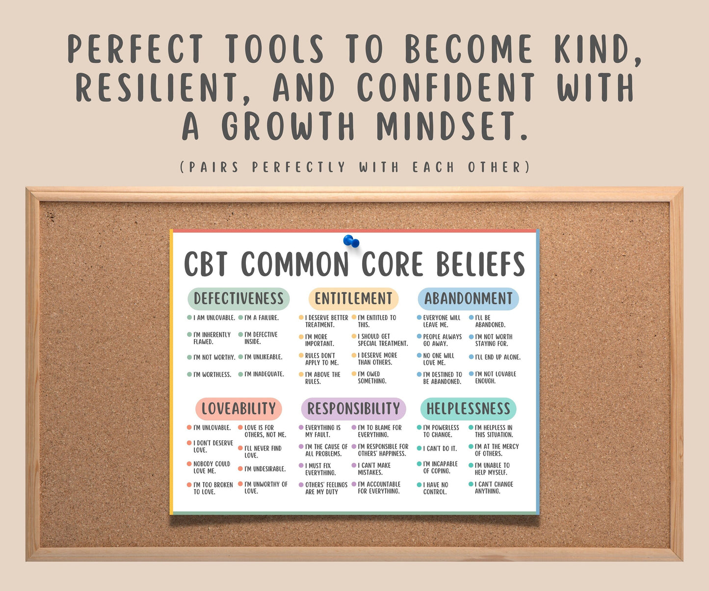 48 CBT Common Core Beliefs Print