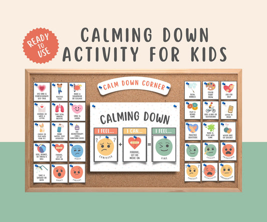 Calm Down Corner Activity for Kids & Teens