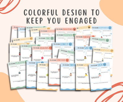 27 Feelings Exploration Worksheets for Kids & Teens