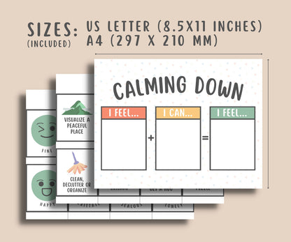 Calm Down Corner Activity for Kids & Teens