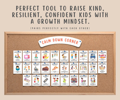 28 Conflict Resolution Flashcards for kids