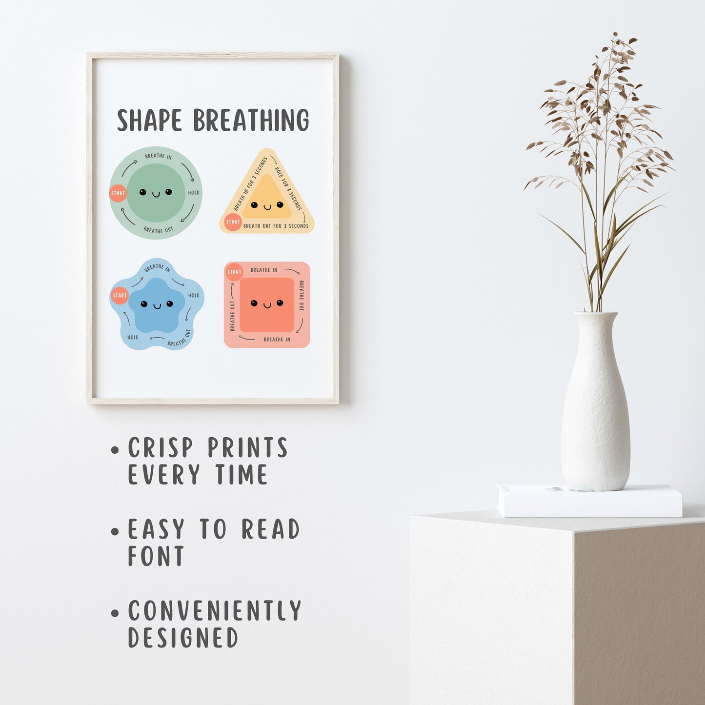 Shape Breathing Poster