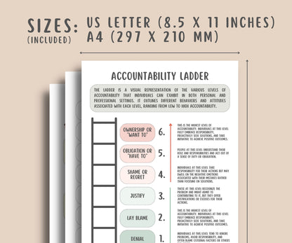 Accountability Worksheets