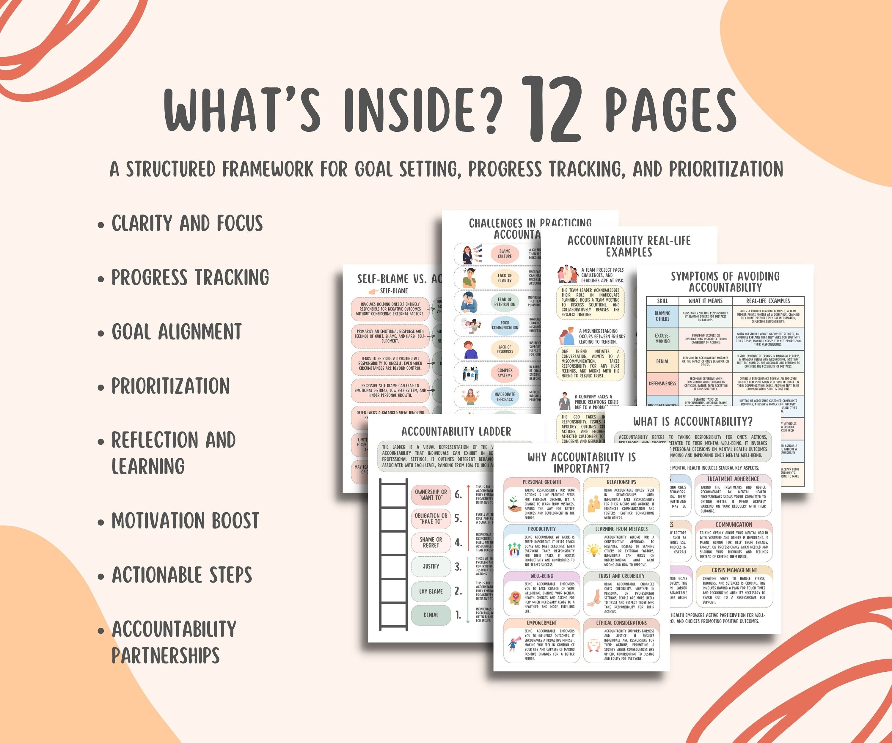 Accountability Worksheets – MindSpace