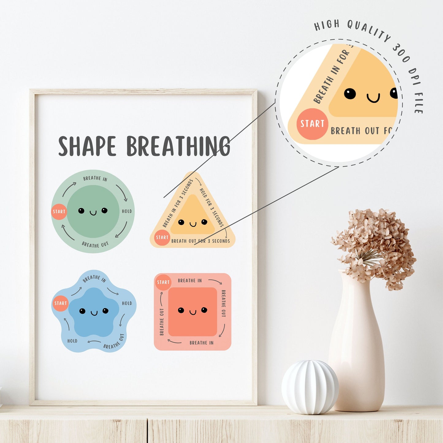 Shape Breathing Poster