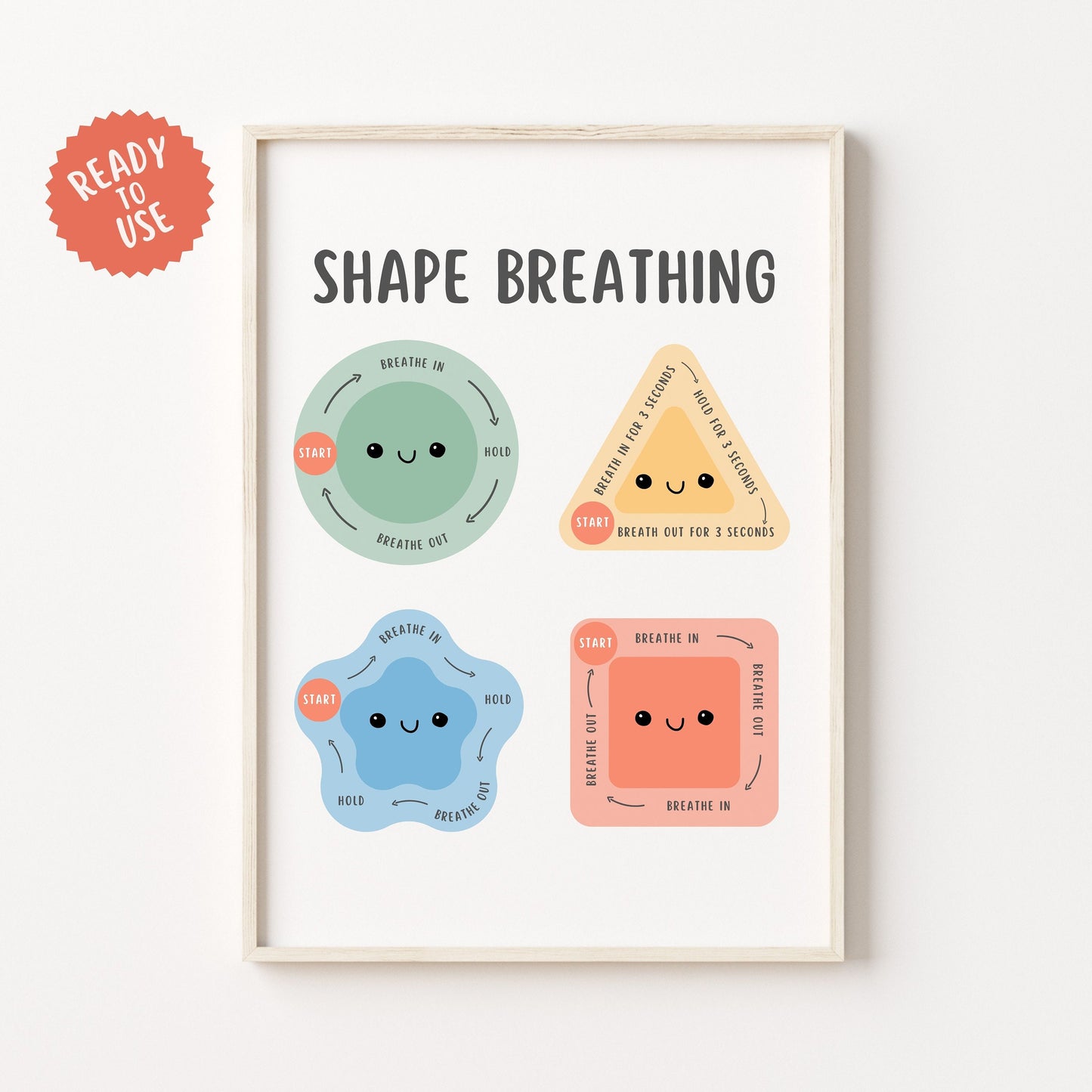 Shape Breathing Poster