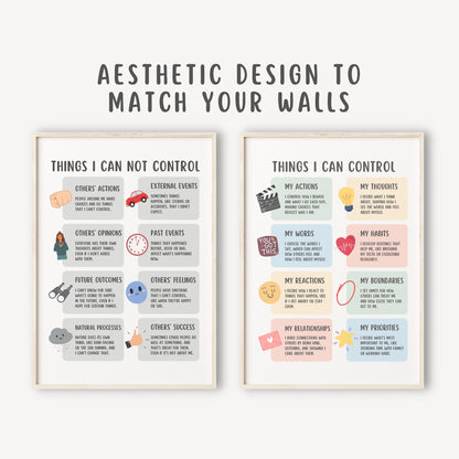 Circle of Control Poster (Set of 2)