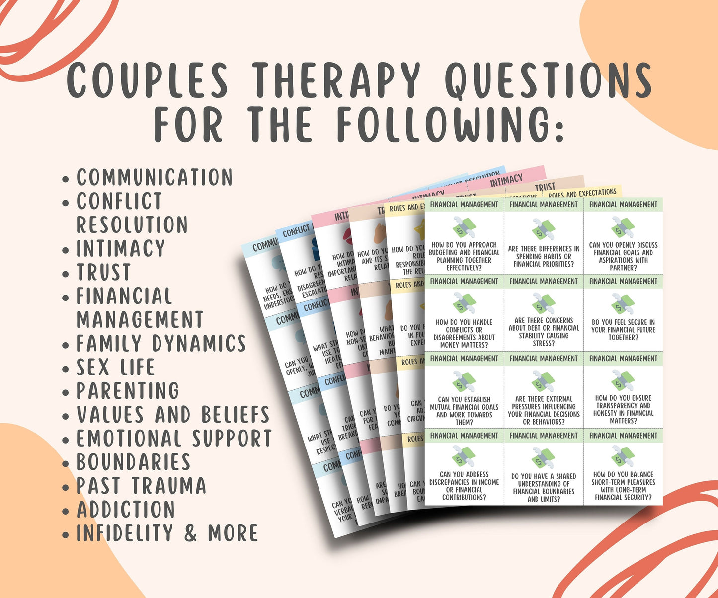 365 Couples Therapy Question Cards