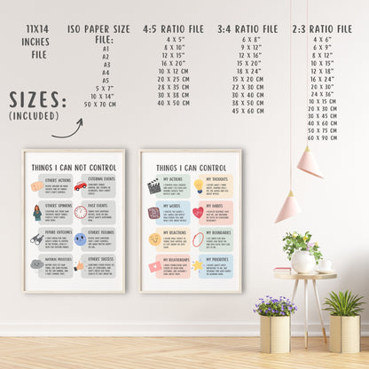 Circle of Control Poster (Set of 2)