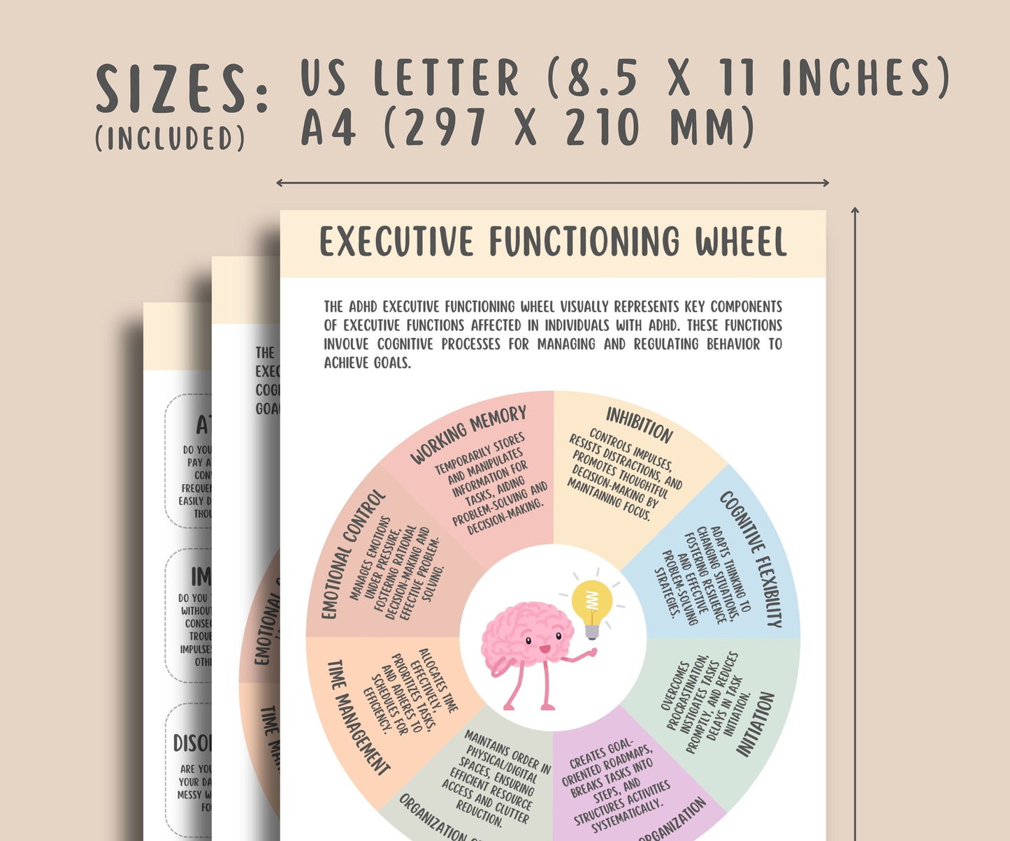 40 ADHD Executive Functioning Worksheets