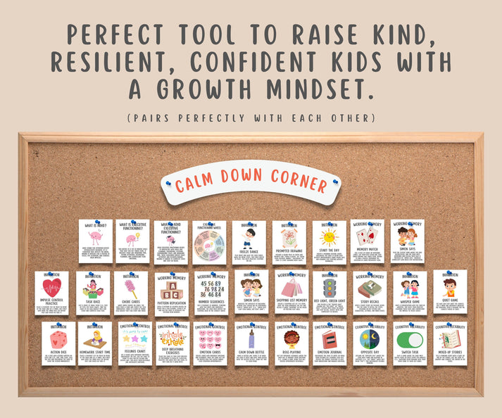 52 ADHD Executive Functioning Activity Flashcards For Kids – MindSpace