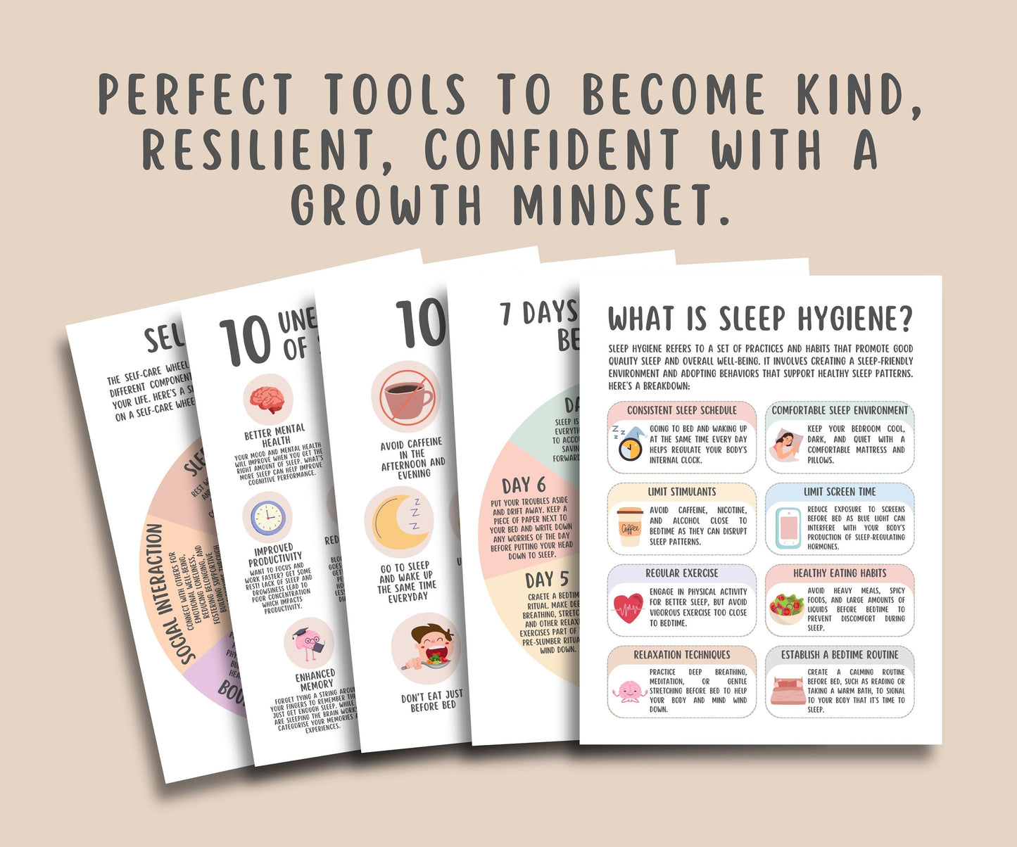 15 Sleep Hygiene Worksheets