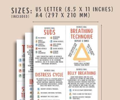 52 Schema Therapy Coping Skill Cards